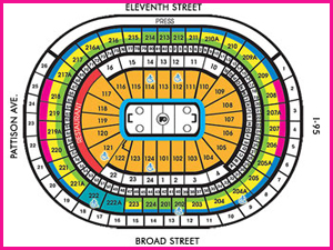 Philadelphia Sixers Seating Chart