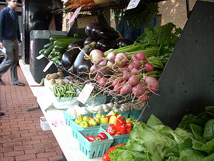 (A farmers' market in North Philadelphia.  File photo by Molly Daly)