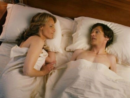 (Helen Hunt and John Hawkes star in "The Sessions.")