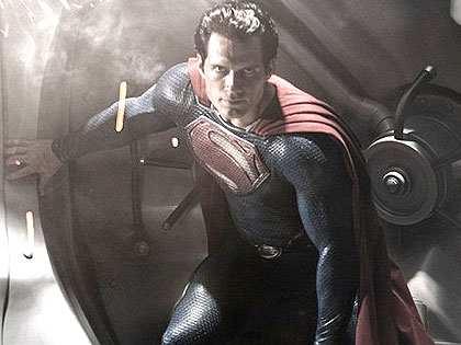 (Henry Cavill stars as Superman in "Man of Steel.")
