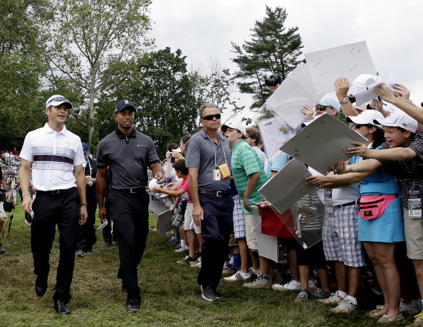 Tiger Woods is a big reason why golf popularity is soaring. (credit: Rob Carr)