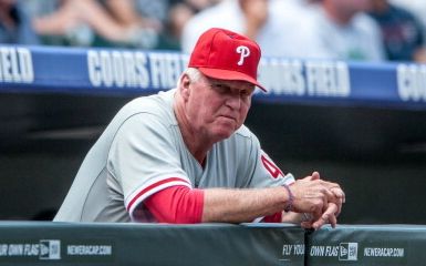 Charlie Manuel (Photo by Dustin Bradford/Getty Images)