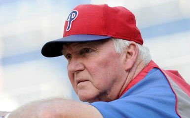 Charlie Manuel (Photo by Greg Fiume/Getty Images)