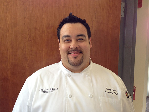 (Sonny Pache, executive chef at Ocean Prime.  Credit: Hadas Kuznits)