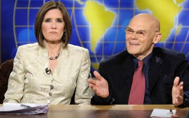 Mary Matalin and James Carville (Photo by Alex Wong/Getty Images for Meet the Press)