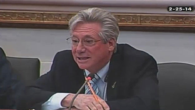 (City councilman-at-large Dennis O'Brien.  Image from City of Phila. TV)