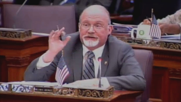(Councilman William Greenlee.  Image from City of Phila. TV)