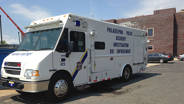 (The Philadelphia Police Department's DUI enforcement vehicle.  Photo by John Ostapkovich)