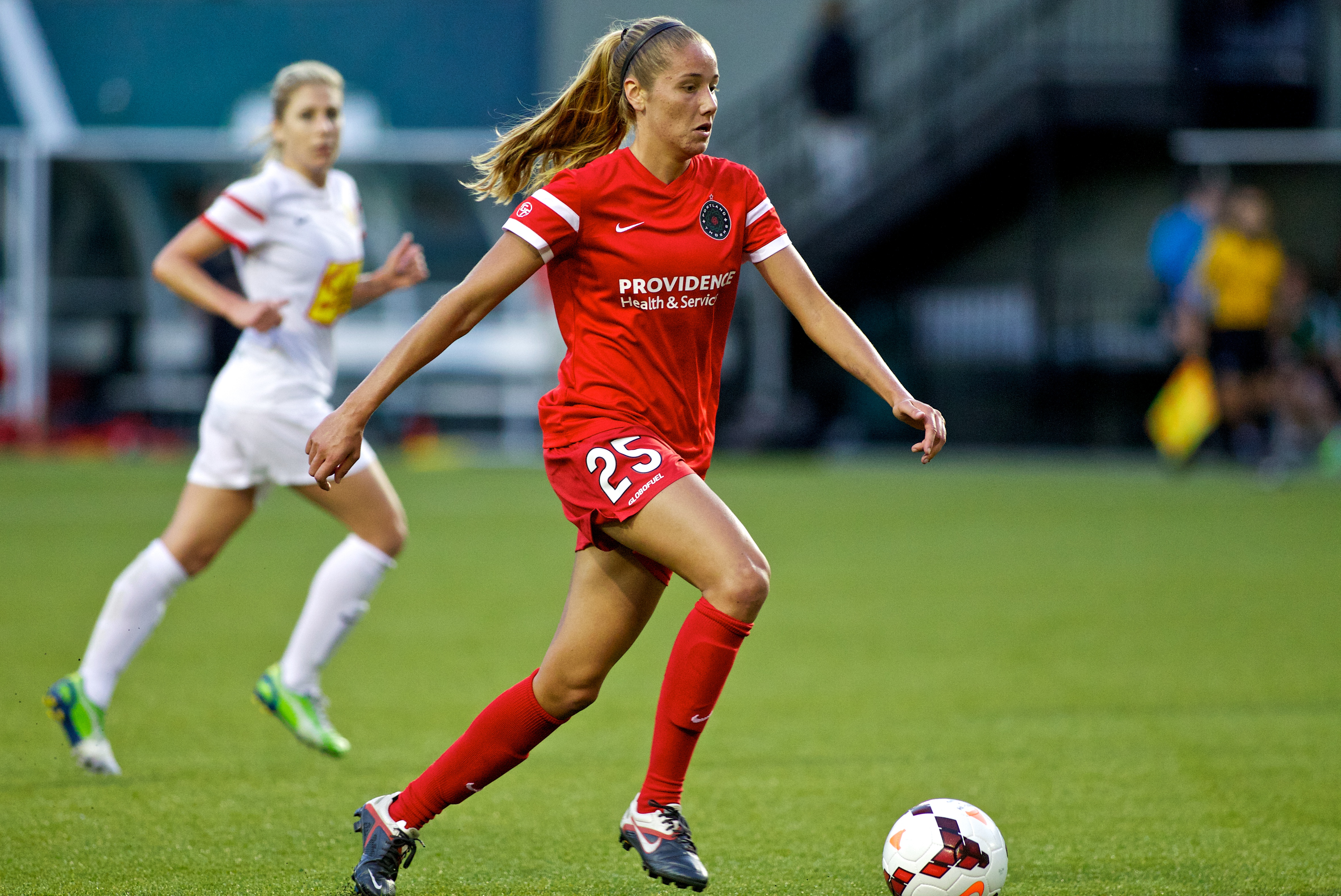 Niemiec has played in 11 games this season as a rookie in Portland (Photo credit: Craig Mitchelldyer/Portland Thorns FC)