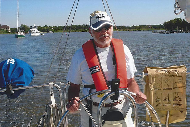 (Jay Lloyd, a US Coast Guard veteran, encourages safe boating practices.  File photo)