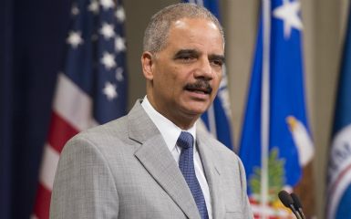 Eric Holder  (Photo credit should read SAUL LOEB/AFP/Getty Images)