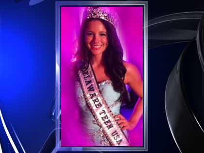 A young woman who resigned as Miss Delaware Teen USA after an online porn v...