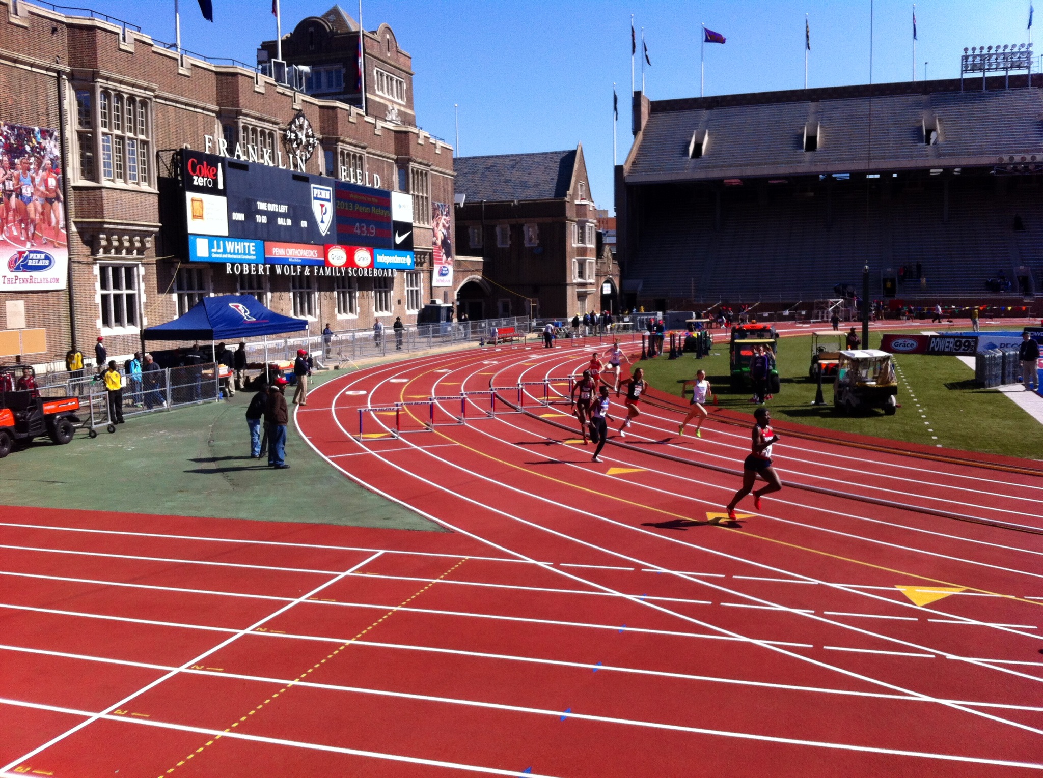 Penn Relays in 2013. (credit: Nicole Brewer)