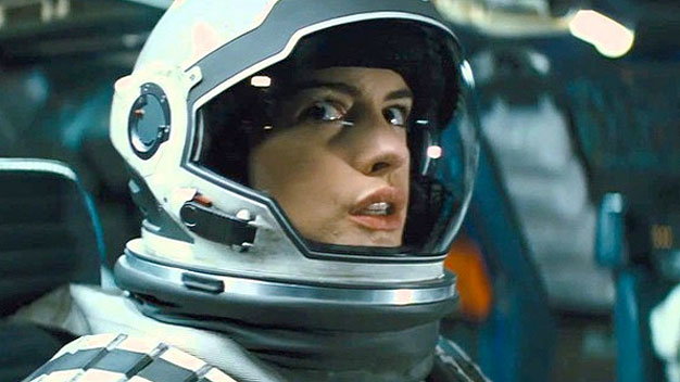 (Anne Hathaway costars in "Interstellar.")