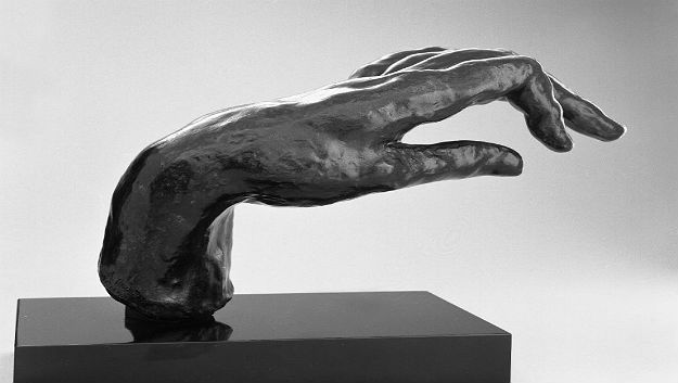 Auguste Rodin , Large Hand of a Pianist (Credit:  Iris & B. Gerald Cantor Collections)