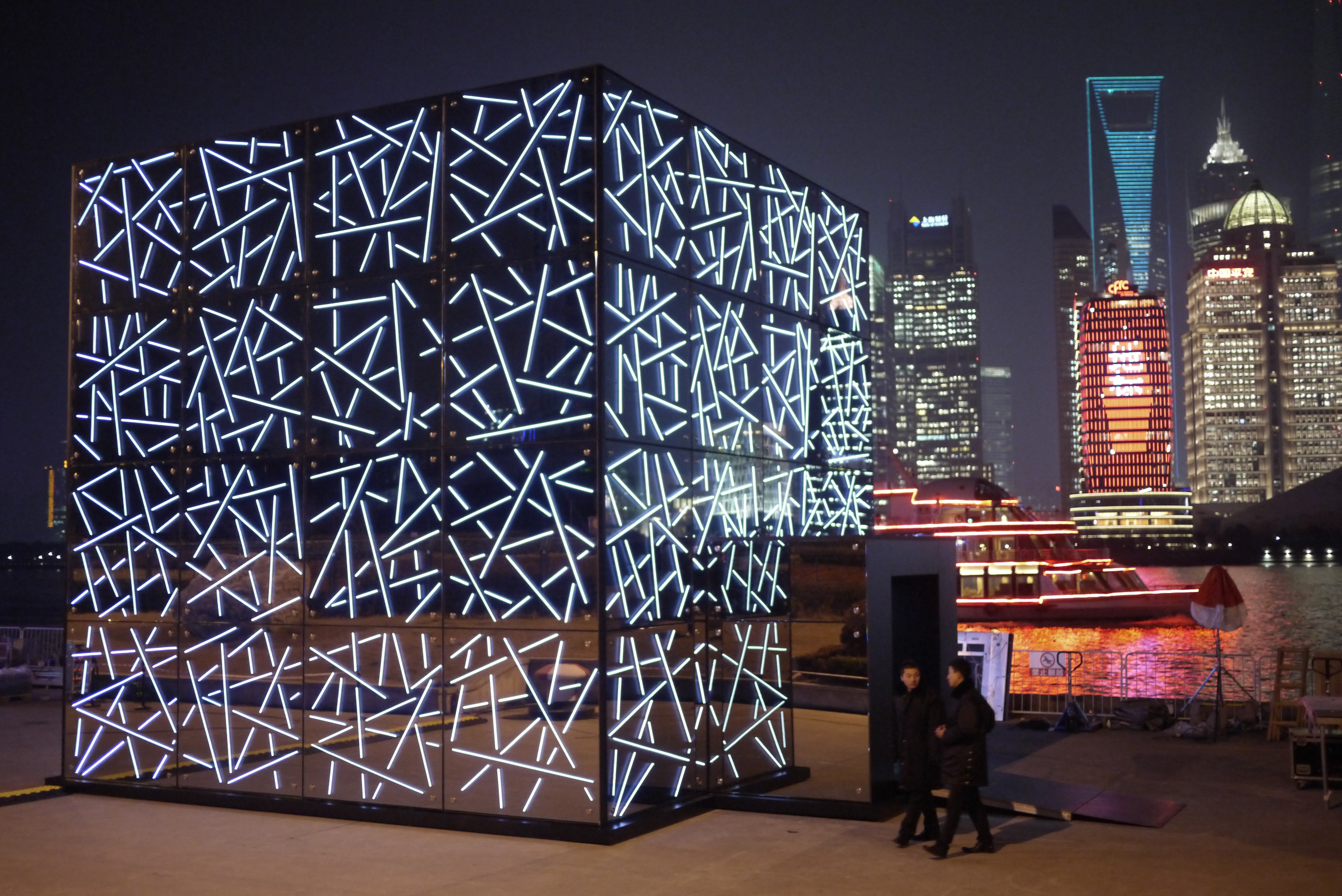 The Future Sensations exhibition in Shanghai, China in January 2015. (Photo credit: Saint-Gobain Corporation)