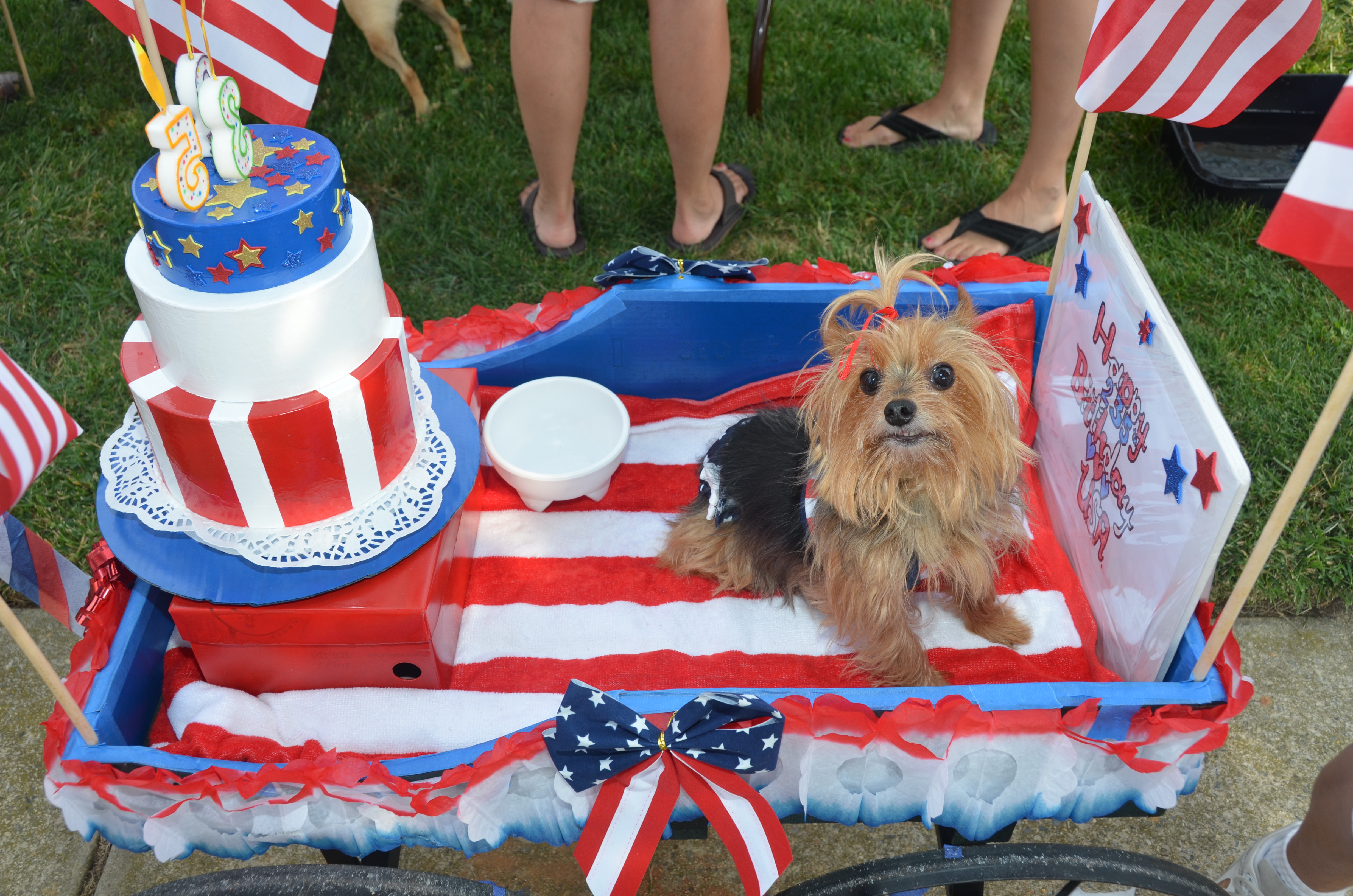 Patriotic Pooch Parade (Credit: Greater Wildwoods Tourism Authority)