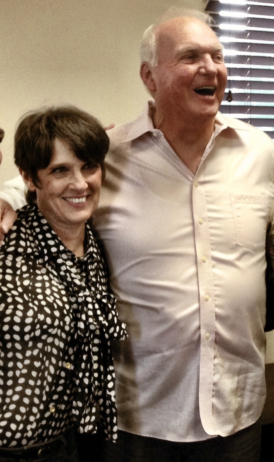 Missy and Charlie Manuel at a cancer benefit. (Photo credit: Cindy Webster/WIP)