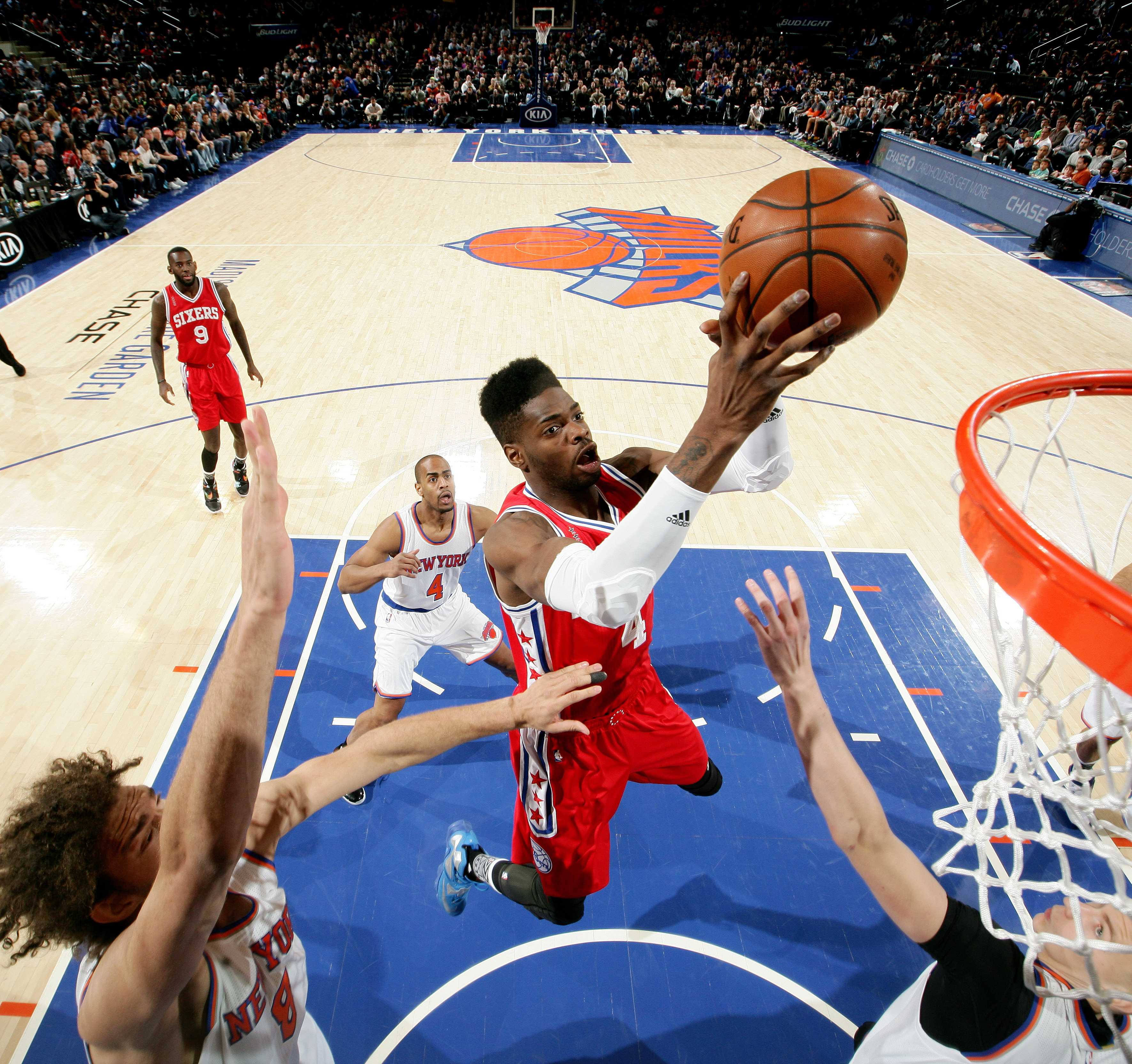 Sixers Nerlens Noel. Copyright 2016 NBAE (Photo by Nathaniel S. Butler/NBAE via Getty Images)