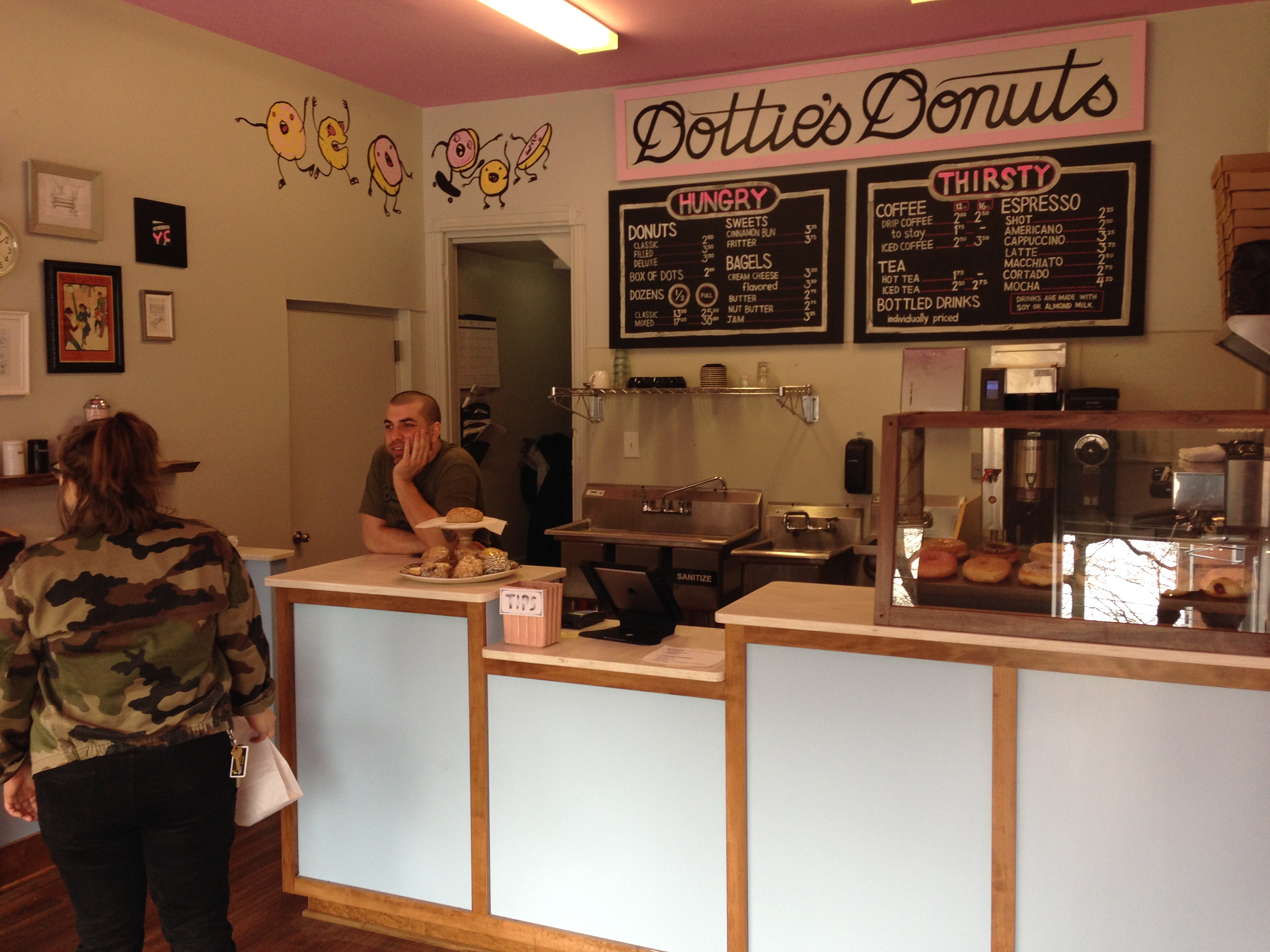 Dottie's Donuts opens Friday in West Philadelphia. (Credit: Mike DeNardo)