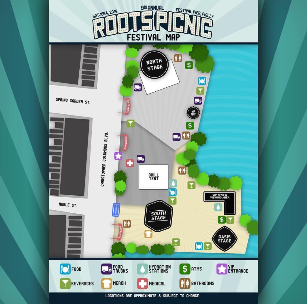 Roots Picnic Seating Chart