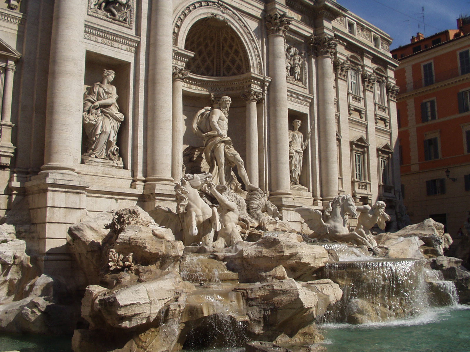 The Trevi Fountain in Rome, Italy. (credit: Jay Lloyd)