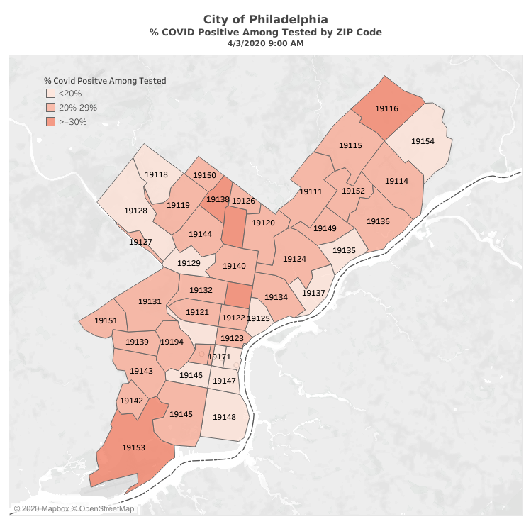 INTERACTIVE MAP: Tracking Philadelphia Coronavirus Cases By Zip Code - CBS Philly
