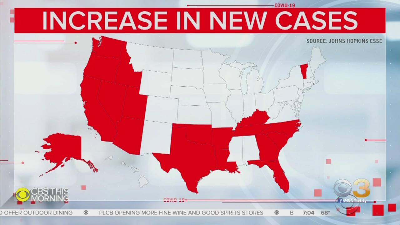Coronavirus Update Usa Map Deaths