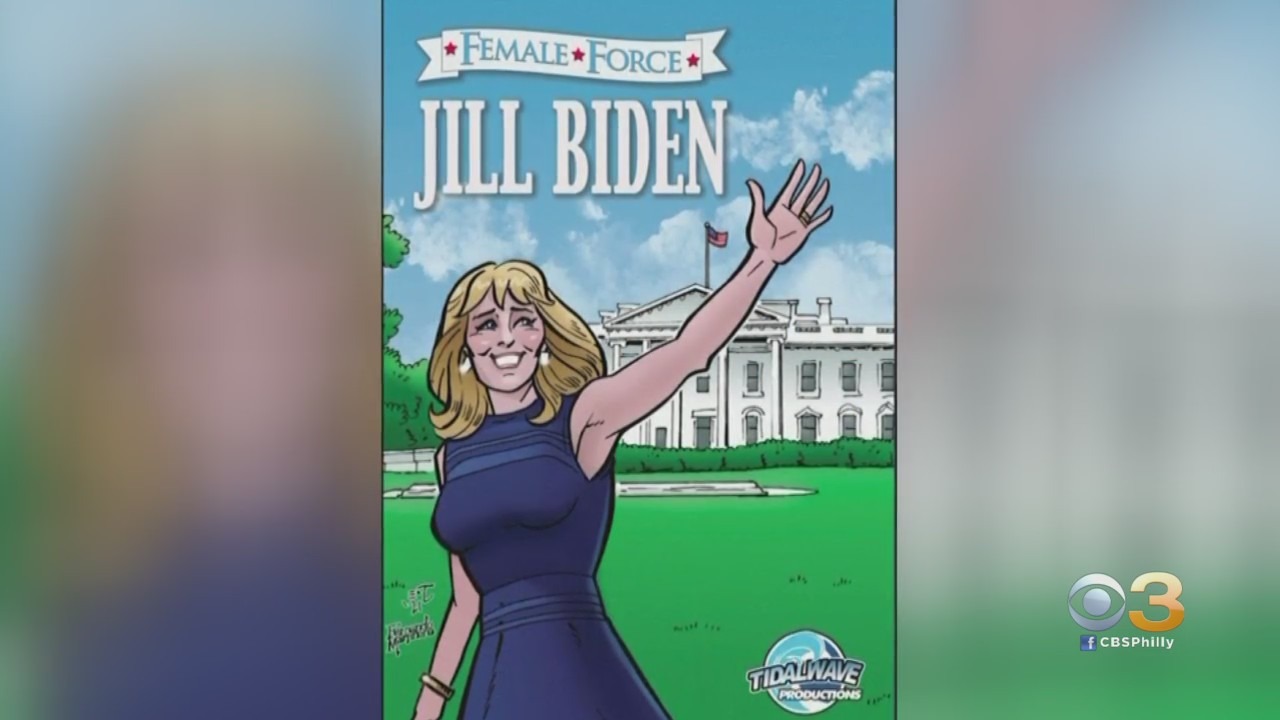 First Lady Dr. Jill Biden Part Of "Female Force" Comic Series
