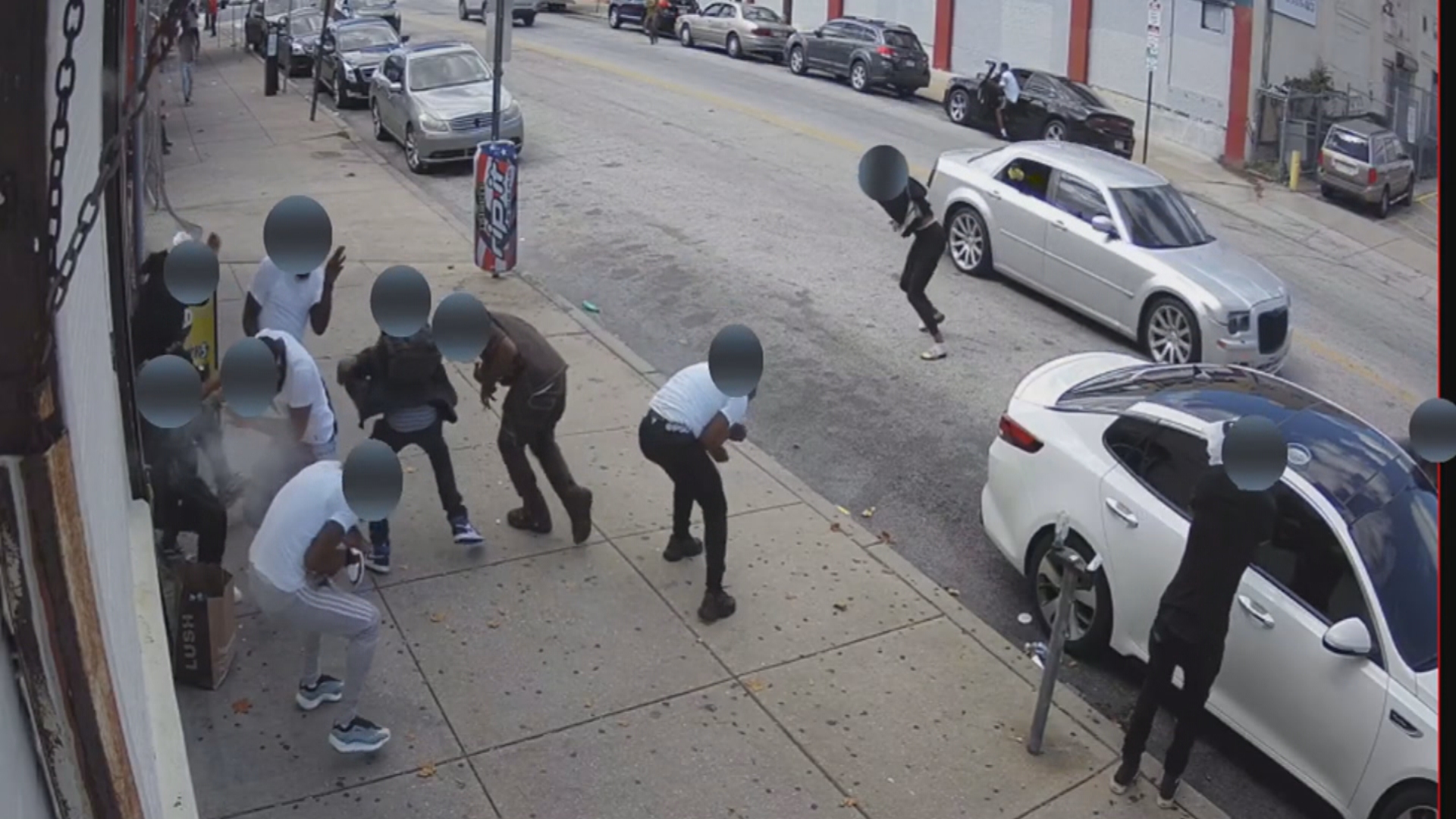 WATCH: Surveillance Video Catches Olney Drive-By Shooting That Killed 1, Injured 5