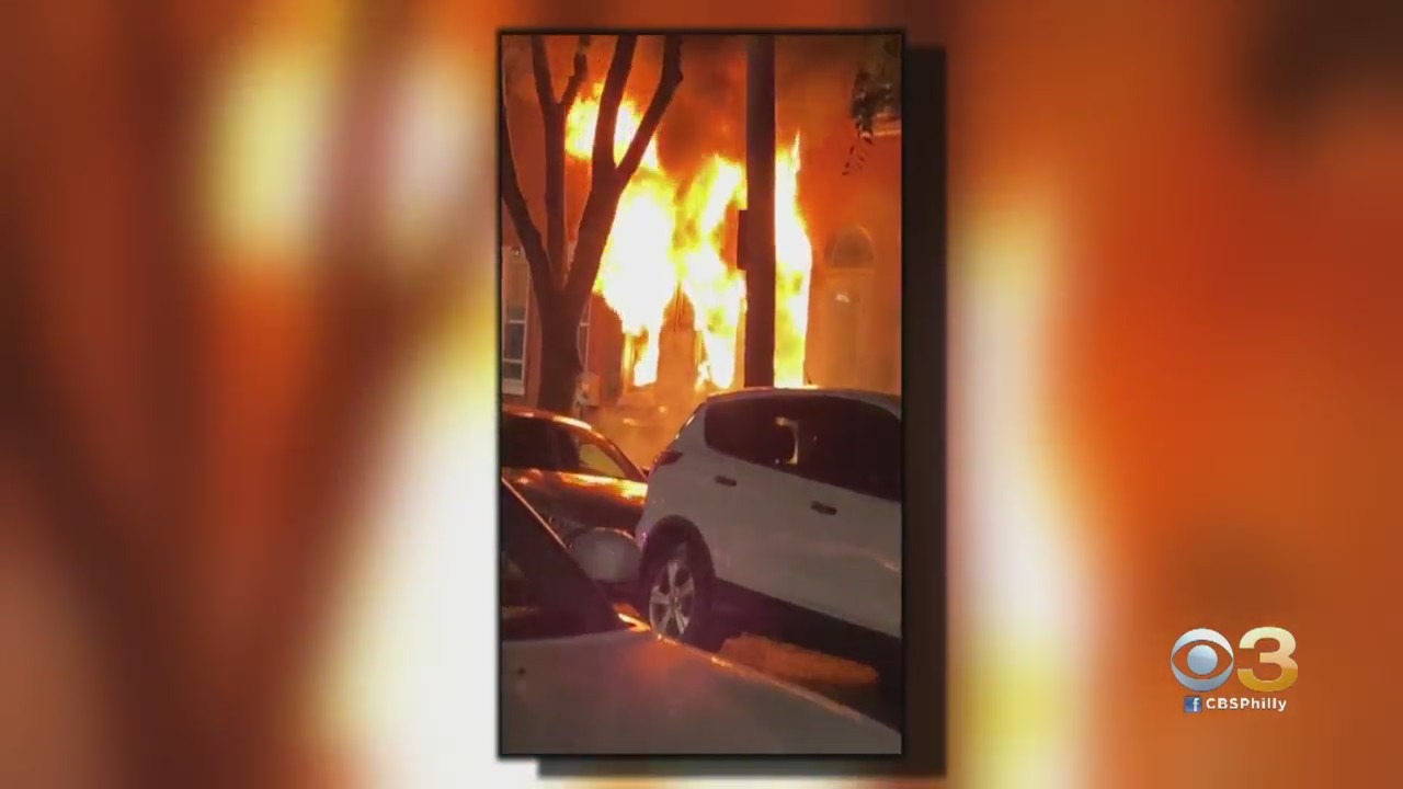EXCLUSIVE VIDEO: Wilmington Rowhome Engulfed In Flames, 2 People Killed