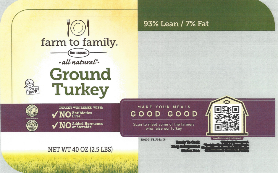Butterball Recalls Ground Turkey Products