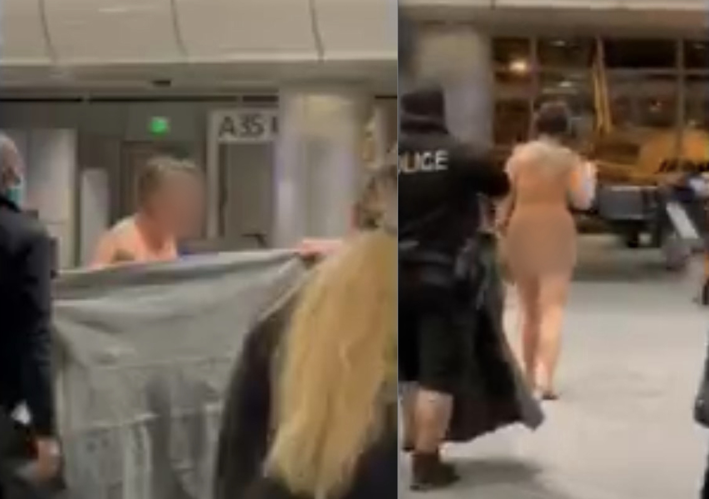 Naked Female At Denver International Airport Walked Around Concourse A Asking Passengers ‘Where Are You From?’