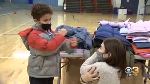Operation Warm, Thomas' Breads Donate New Winter Coats To Students At Mariana Bracetti Academy Charter School