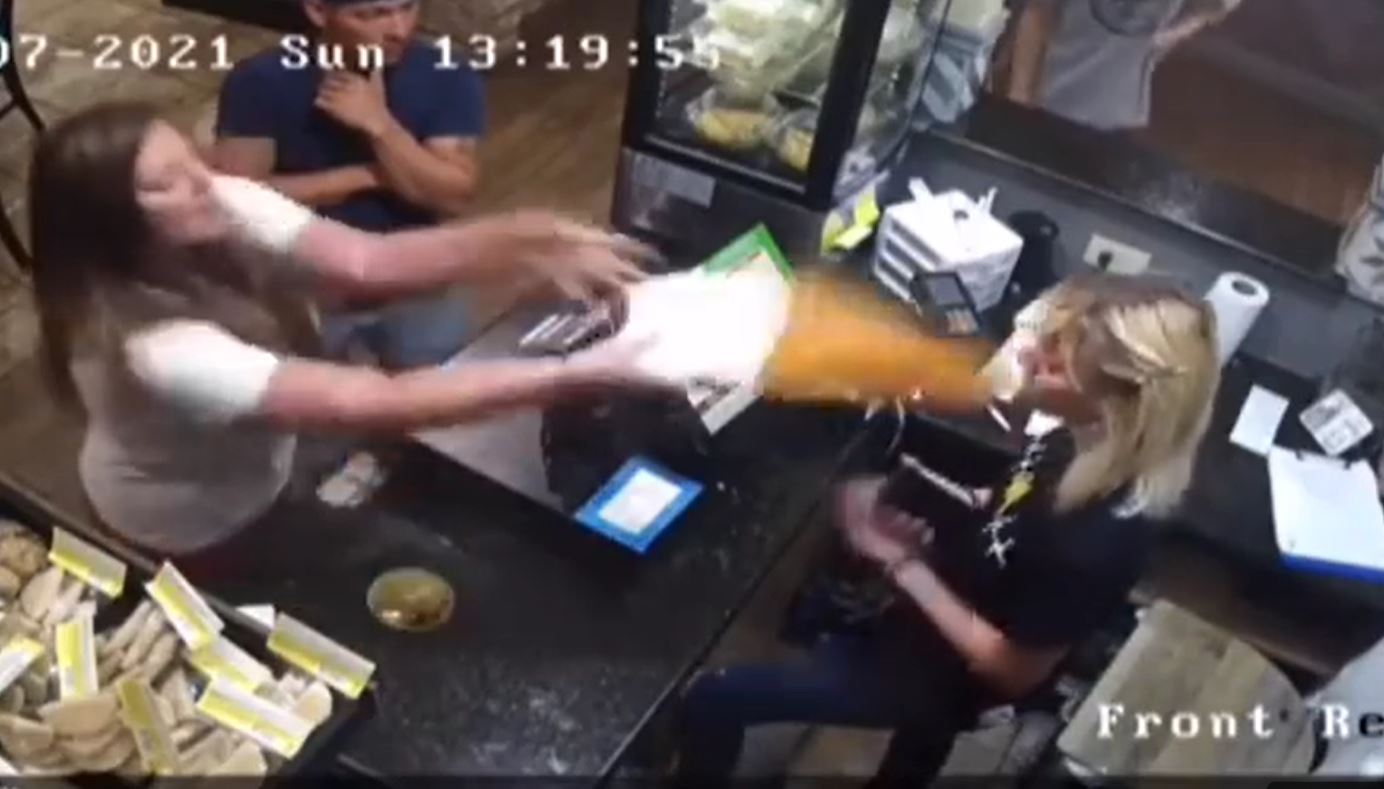Shocking Video Shows Woman Throw Soup Into Face Of Restaurant Worker — Because It Was Too Hot