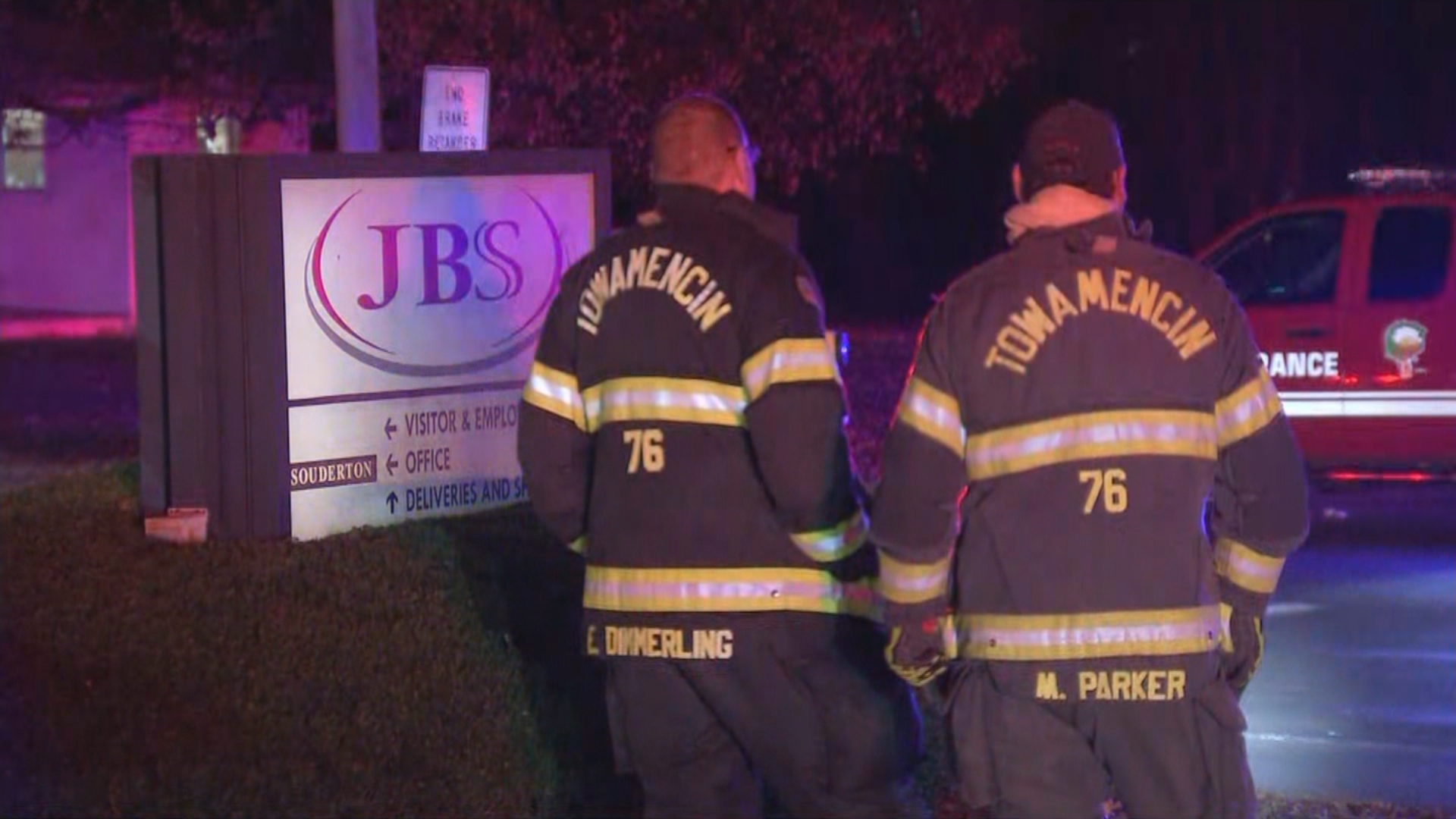 Fire At JBS Beef Plant Now Under Control, Crews Say