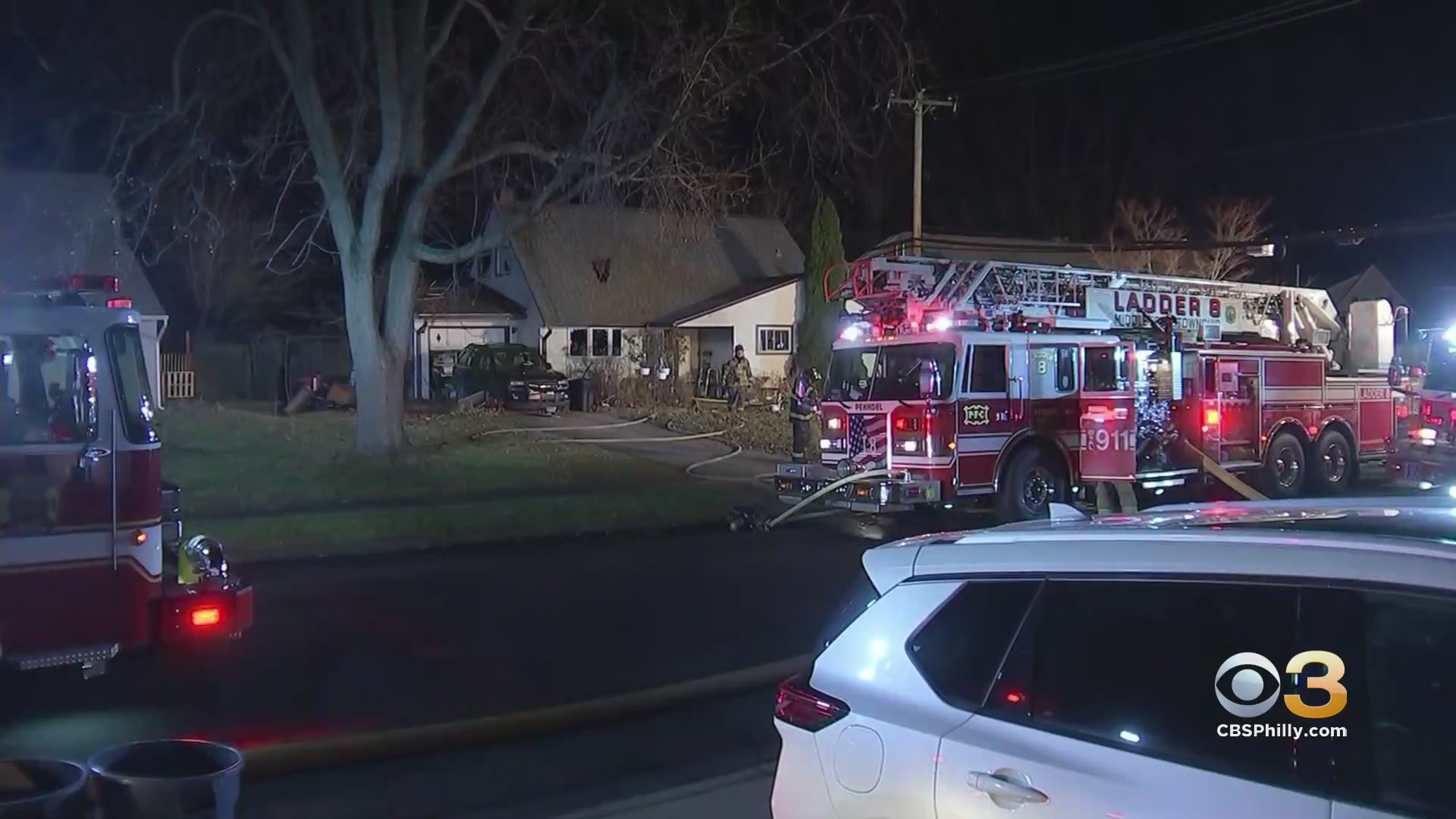 Residents Escape Flames In Levittown, Bucks County House Fire