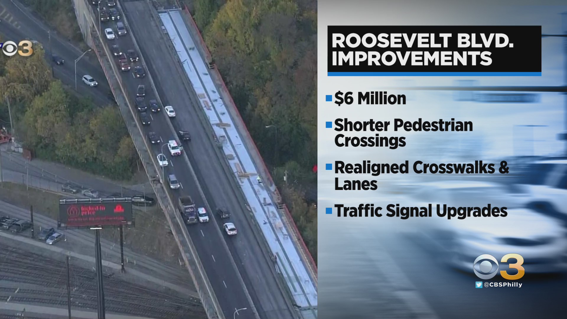 Pennsylvania Investing $6 Million Toward Making Roosevelt Boulevard Safer
