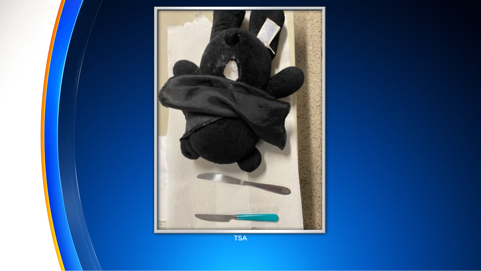 TSA Officers Detect 2 Knives In Stuffed Animal At Philadelphia International Airport