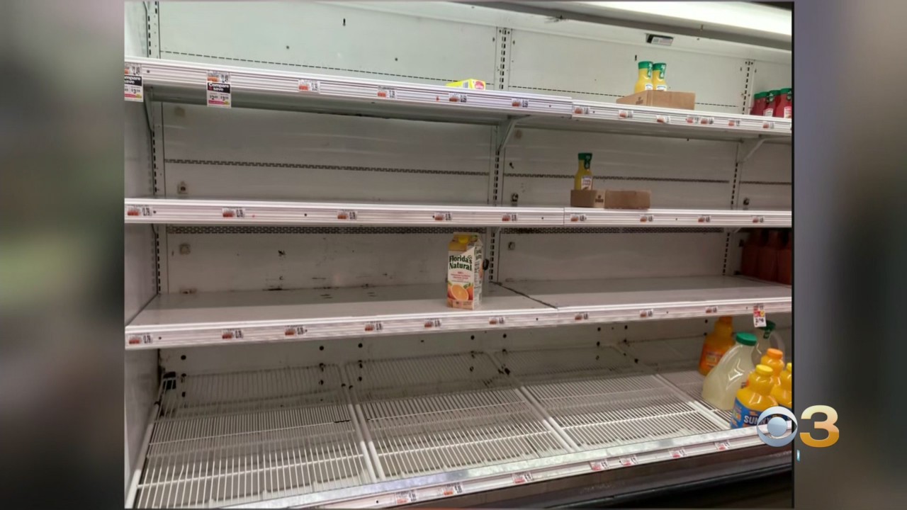 Philadelphia Area Residents Faced With Delayed Deliveries, Empty Shelves As Supply Chain Issues Resurface
