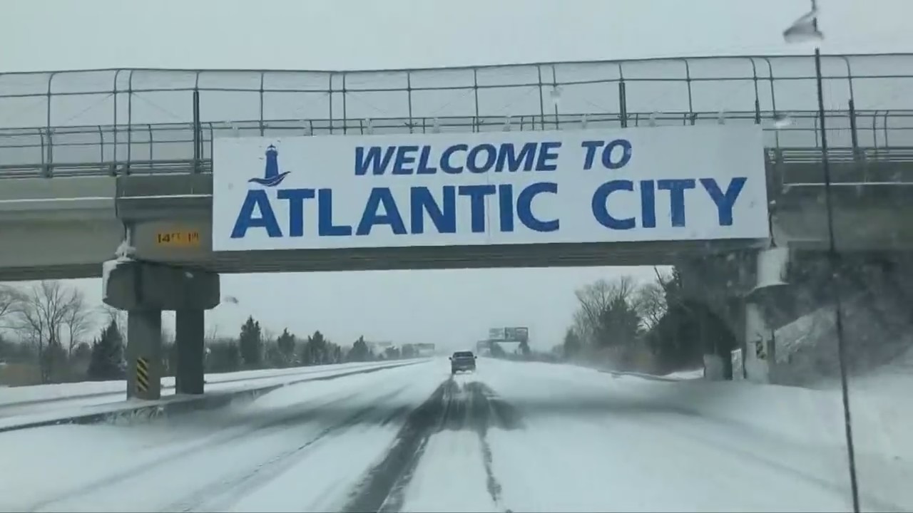 Nor’easter Pummelles Jersey Shore As Atlantic City Records Ninth Biggest Snowstorm In City History 