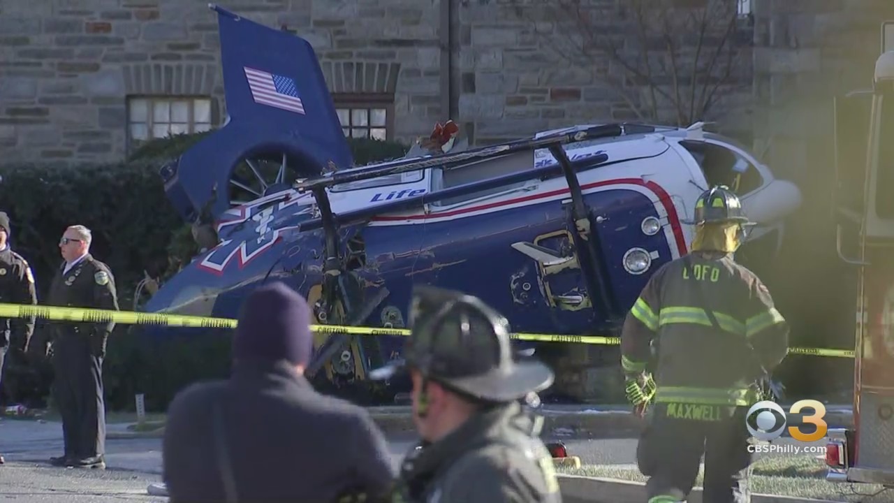 Medical Helicopter Pilot Who Crashed Outside Drexel Hill Church Talks About Terrifying Flight