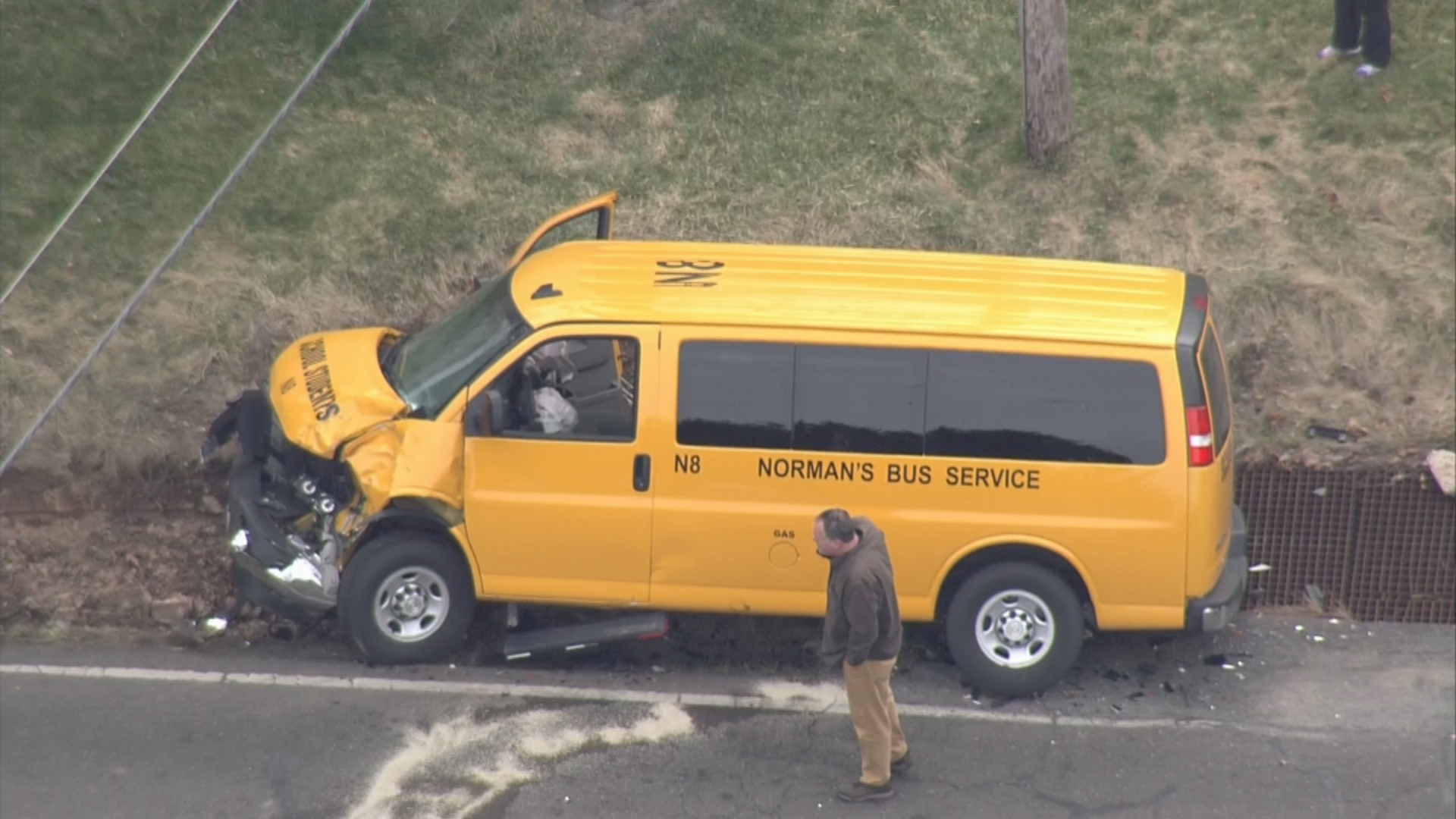 No Serious Injuries Reported Following Crash Involving School Van In Milford Township