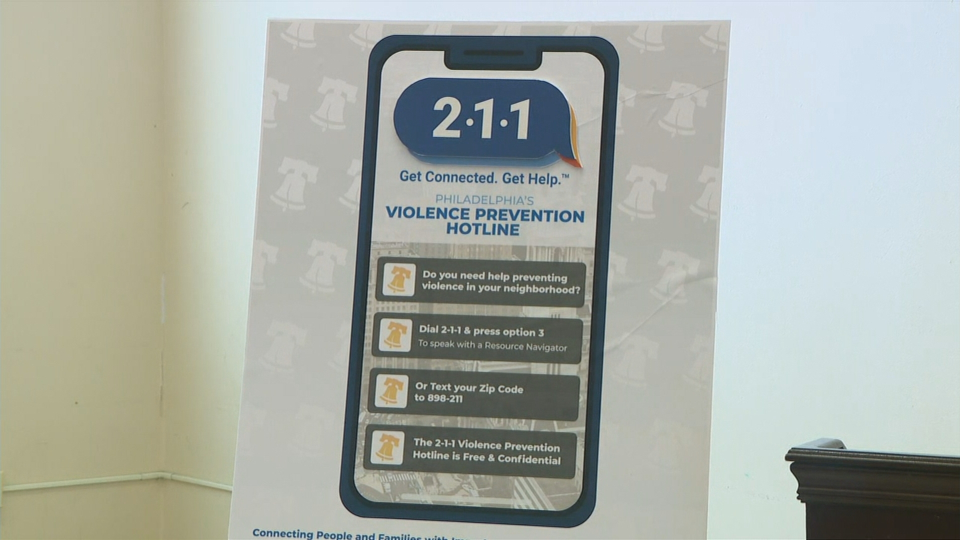 Philadelphia Officials Announce Launch Of 24-Hour Violence Prevention Hotline