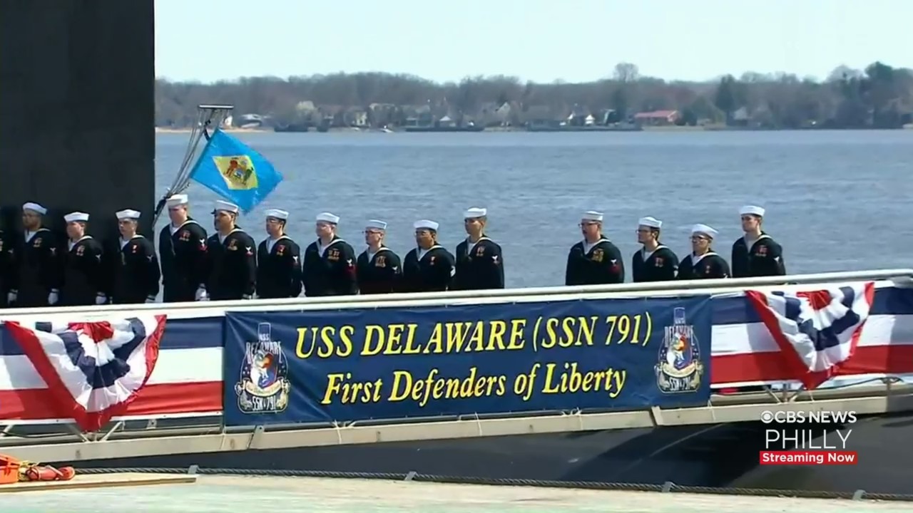 President Joe Biden, First Lady Jill Biden Visit Wilmington To Celebrate Commissioning Of USS Delaware