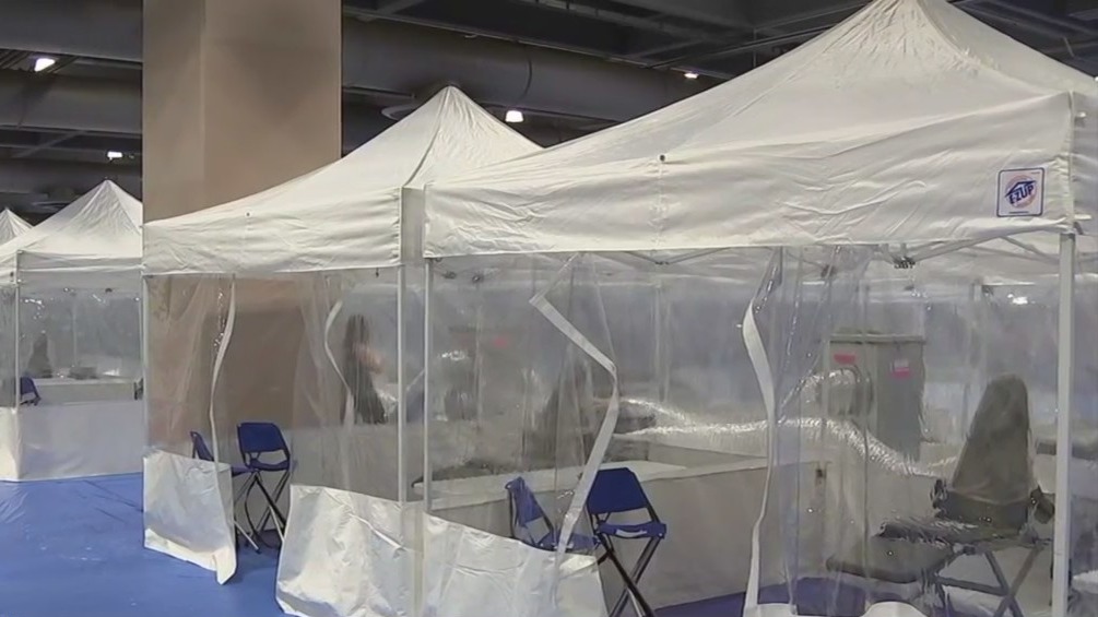 Volunteer Organization From Tennessee Holds Free Medical Care Clinic At Pennsylvania Convention Center