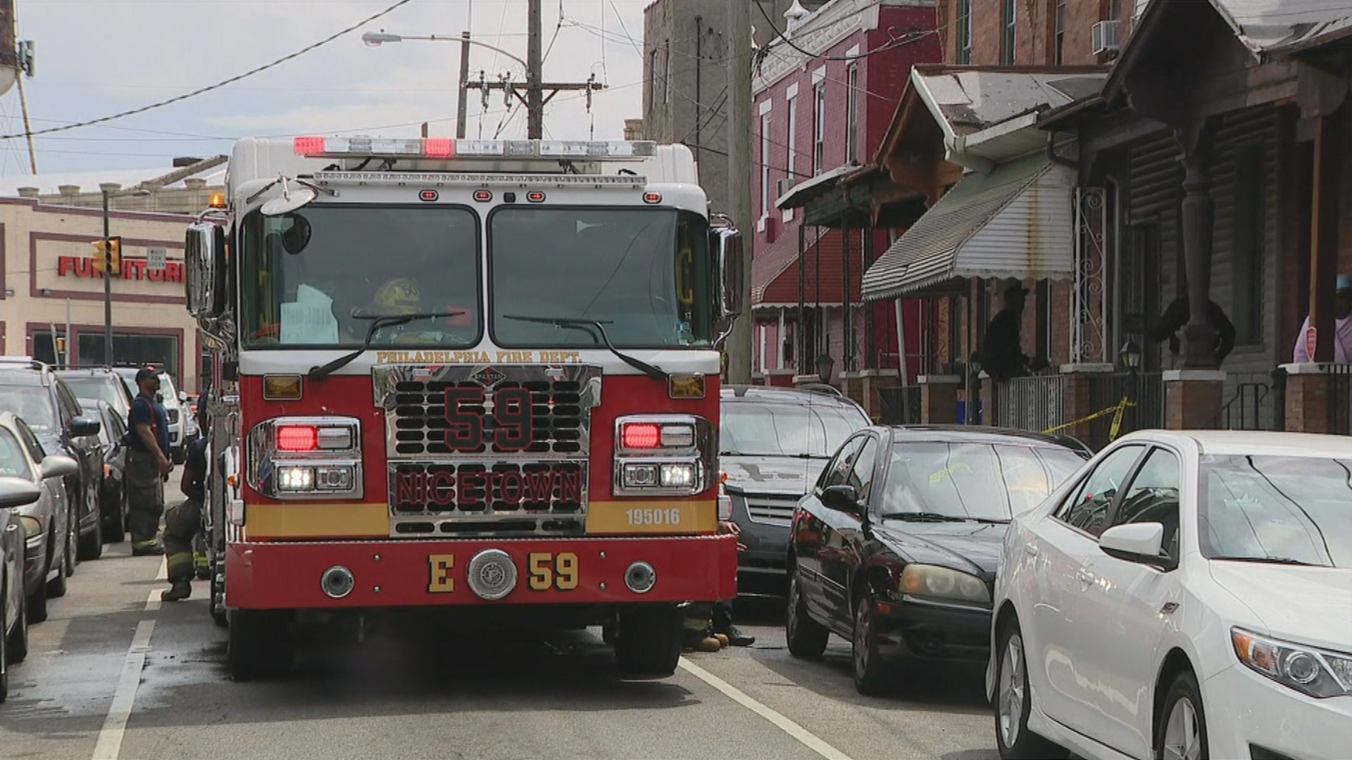 Philadelphia Firefighter Injured During Blaze In Nicetown