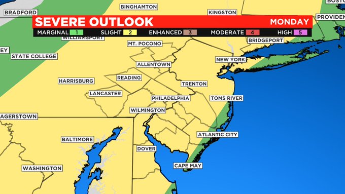 CBS3 Weather Team Tracking Potential For Severe Weather To Start Workweek – CBS Philly
