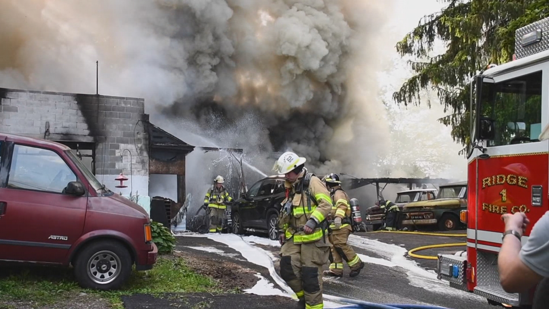 Minor among 3 people sent to hospital due to fire in East Coventry Township, Chester County