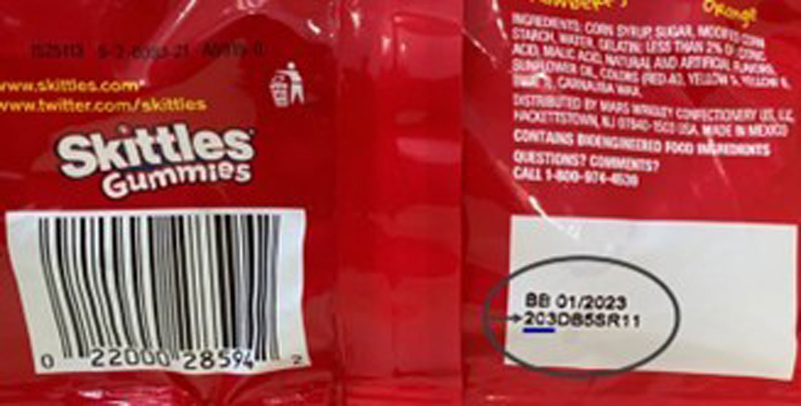 Varieties Of Starburst, Skittles And Life Savers Gummies Recalled Over Concerns Of Thin Metal Strands In Candy, Loose In Bag – CBS Philly